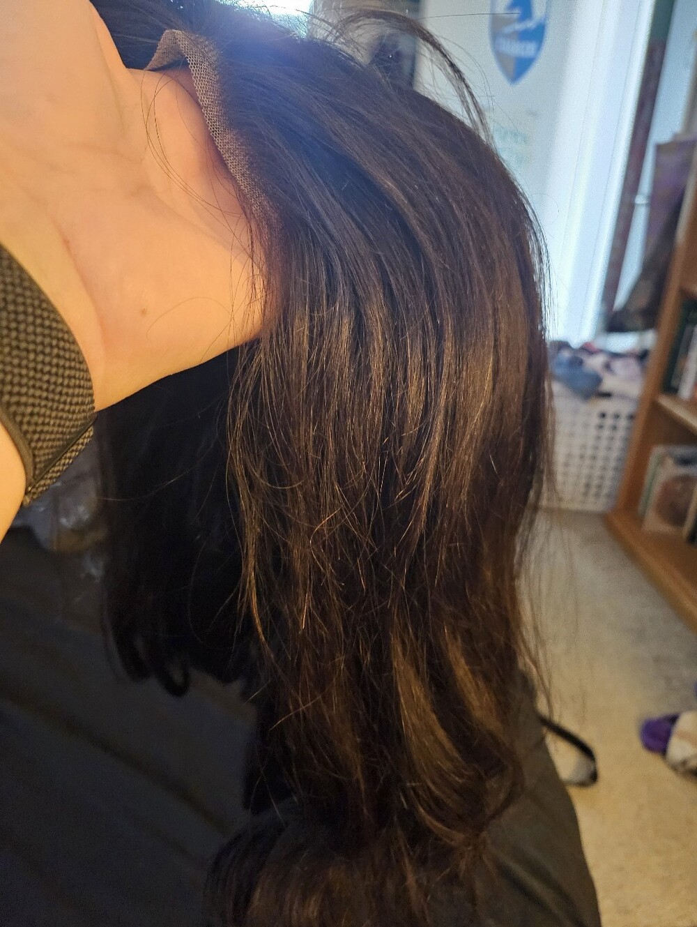 Bundle Of 3 Wigs, All Med- Dark Brown. - Picture 8 of 14